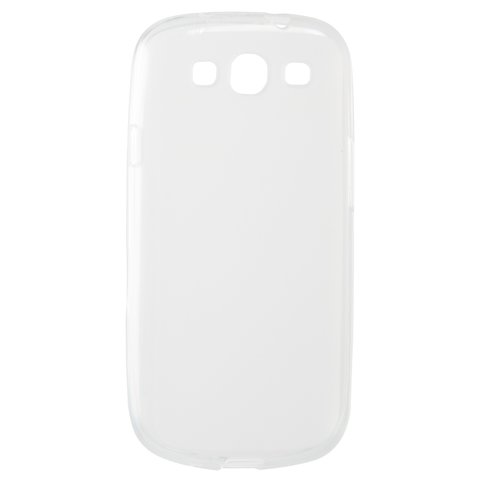 Чехол для Samsung I9300 Galaxy S3, бесцветный, прозрачный, силикон