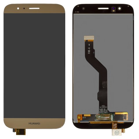 Дисплей для Huawei G8, золотистый, без рамки, Original PRC , RIO L01