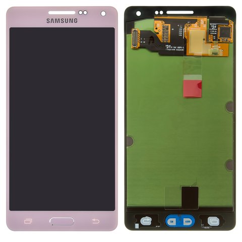 Дисплей для Samsung A500 Galaxy A5; Samsung, розовый, Original, сервисная упаковка, #GH97 16679E