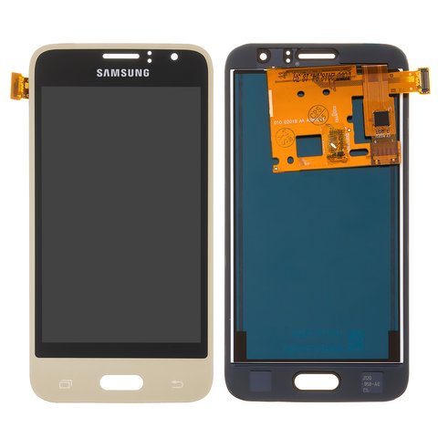 Дисплей для Samsung J120 Galaxy J1 2016 , золотистий, без регулювання яскравості, без рамки, Сopy, TFT 
