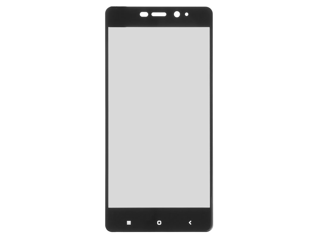 Защитное стекло All Spares для Xiaomi Redmi 4 Prime, Full Screen, черный,  Это стекло покрывает весь экран.