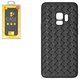 Чехол Baseus для Samsung G960 Galaxy S9, черный, плетёный, пластик, #WISAS9-BV01