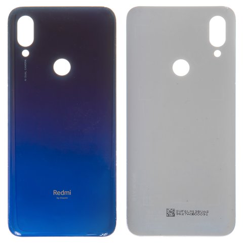 Задняя панель корпуса для Xiaomi Redmi 7, синяя, M1810F6LG, M1810F6LH, M1810F6LI