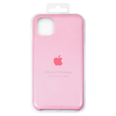Чехол для Apple iPhone 11 Pro Max, розовый, Original Soft Case, силикон, light pink 06 