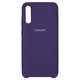 Чехол для Samsung A705 Galaxy A70, фиолетовый, Original Soft Case, силикон, violet (64)
