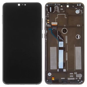 Дисплей для Xiaomi Mi 8 Lite 6.26", черный, с рамкой, High Copy, M1808D2TG