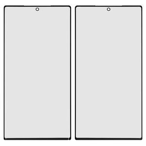 Стекло корпуса для Samsung N985F Galaxy Note 20 Ultra, с OCA пленкой, черное