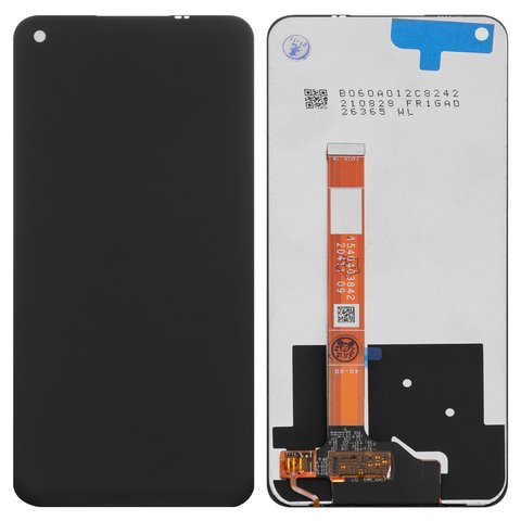 Дисплей для OnePlus Nord N10 5G, чорний, без рамки, Оригінал переклеєне скло 