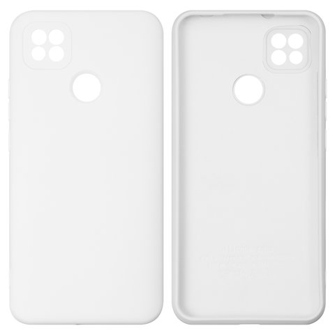 Чехол для Xiaomi Redmi 9C, белый, Original Soft Case, силикон, white 09 , M2006C3MG, M2006C3MT