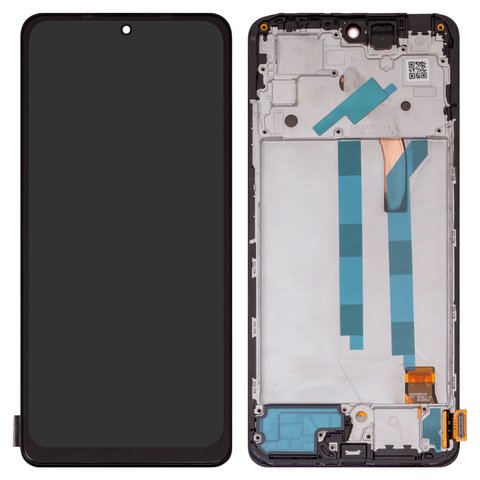 Дисплей для Xiaomi Redmi Note 11 Pro, Redmi Note 11 Pro 5G, черный, с рамкой, High Copy, OLED 