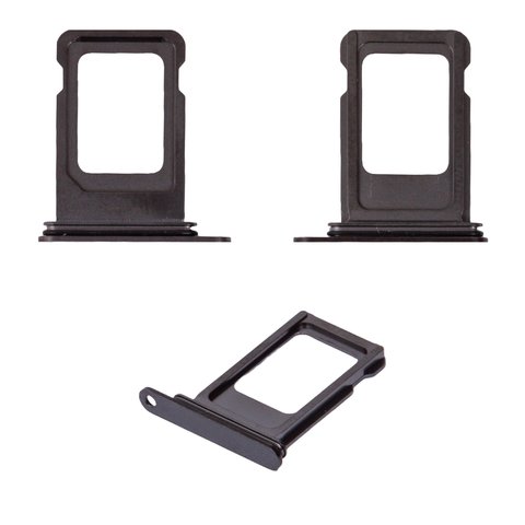 Тримач SIM карти для iPhone 15 Pro, iPhone 15 Pro Max, чорний, black titanium