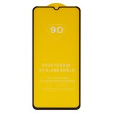 Защитное стекло для Realme C25; Oppo A16, совместимо с чехлом, Full Glue, (без упаковки), черный
