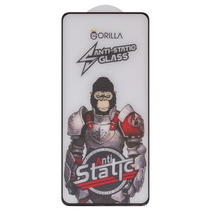 Захисне скло Gorilla для Xiaomi Poco M2 Pro, Redmi Note 9 Pro, Redmi Note 9S, сумісне з чохлом, Full Glue, Anti Static, чорний