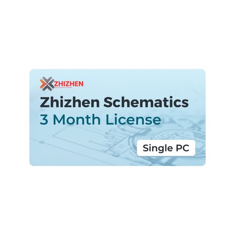 Ліцензія Zhizhen Schematics 1 комп'ютер 3 місяці 