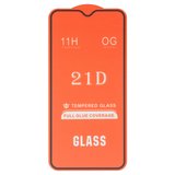 Захисне скло для Xiaomi Redmi Note 8, Redmi Note 8 (2021), сумісне з чохлом, Full Glue, (без упаковки), чорний