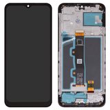Дисплей для Motorola Moto E7 Power PAMH0001IN, Moto E7i Power XT2097, черный, с рамкой, High Copy