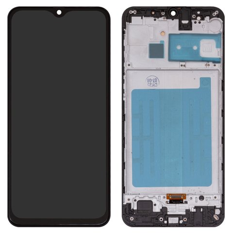 Дисплей для Samsung M215 Galaxy M21, M305 Galaxy M30, M307 Galaxy M30s, M315 Galaxy M31, черный, с рамкой, Сopy, TFT 