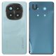 Задняя панель корпуса для Xiaomi Redmi Note 14 Pro Plus 5G (India), синяя, со стеклом камеры, spectre blue