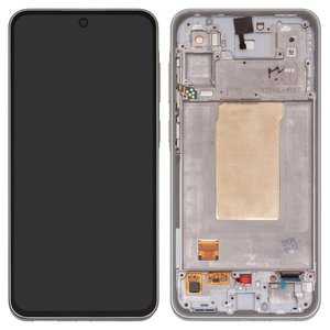 Дисплей для Samsung A366 Galaxy A36, зеленый, с рамкой, Original PRC , lime
