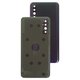 Housing Back Cover compatible with Samsung A505F/DS Galaxy A50, (black, with camera lens)
