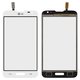 Touchscreen compatible with LG D320 Optimus L70, D321 Optimus L70, MS323 Optimus L70, (white)