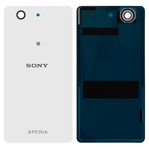 Housing Back Cover compatible with Sony D5803 Xperia Z3 Compact Mini, D5833 Xperia Z3 Compact Mini, white 