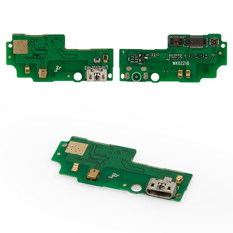 Cable flex puede usarse con Huawei G750 Honor 3X, del conector de carga, con componentes, placa del cargador