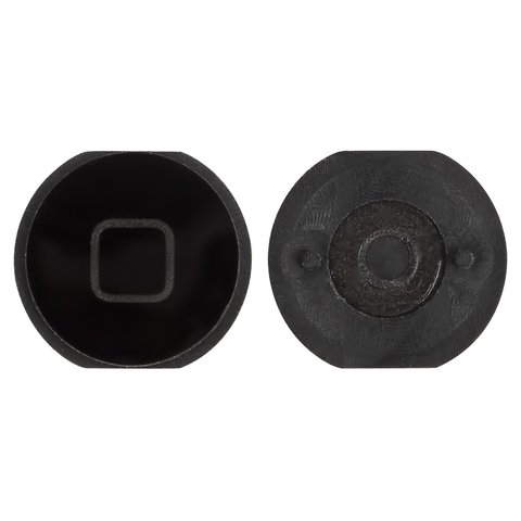Plastic for HOME Button compatible with Apple iPad Mini, black 