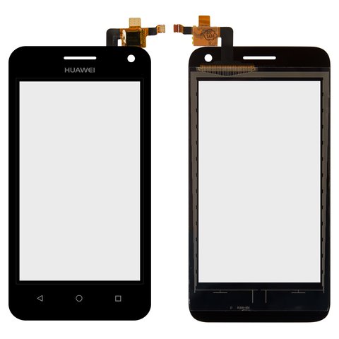 Touchscreen compatible with Huawei Ascend Y360, Ascend Y3C Y336, black 