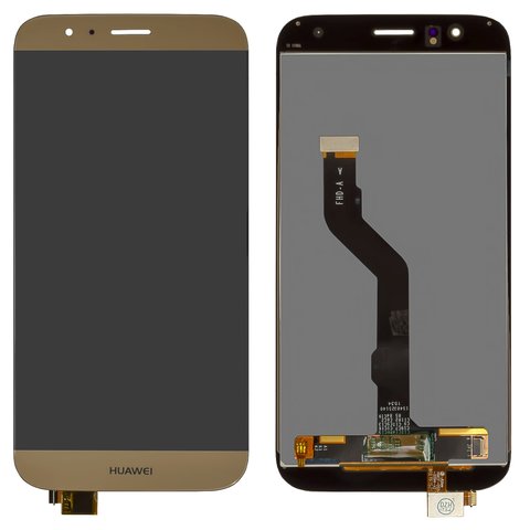 COVER FRAME PER HUAWEI G8 ORO RIO-L01 GOLD CORNICE TOUCH SCREEN DISPLAY LCD 