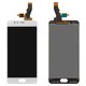 LCD compatible with Meizu M5s, (white, without frame, M612H)