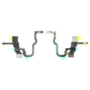 Flat Cable compatible with iPhone X, start button, with components 