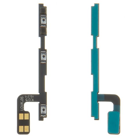 Flat Cable compatible with Meizu M3x, start button, sound button 
