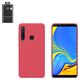 Case Nillkin Super Frosted Shield compatible with Samsung A920F/DS Galaxy A9 (2018), (red, with support, matt, plastic) #6902048168787