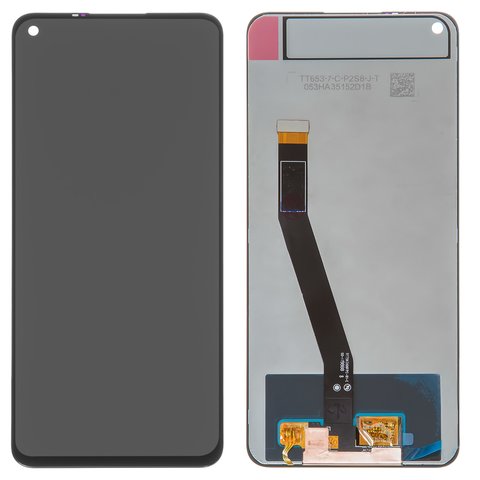 LCD compatible with Xiaomi Redmi 10X 4G, Redmi Note 9, black, without frame, High Copy, M2003J15SC, M2003J15SG, M2003J15SS 