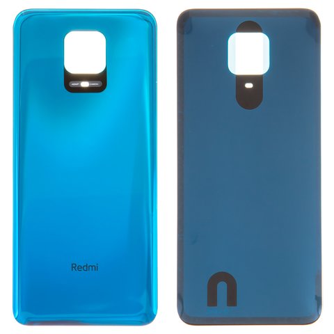 Housing Back Cover compatible with Xiaomi Redmi Note 9S, dark blue, 48 MP, M2003J6A1G 