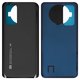 Housing Back Cover compatible with Xiaomi Mi 10T, Mi 10T Pro, (black, M2007J3SY, M2007J3SG, M2007J3SP, M2007J3SI, M2007J17C)