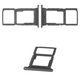 SIM Card Holder compatible with Huawei Honor 9X, (black, STK-LX1)
