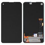 Дисплей для Google Pixel 4a, черный, без рамки, High Copy, (OLED)
