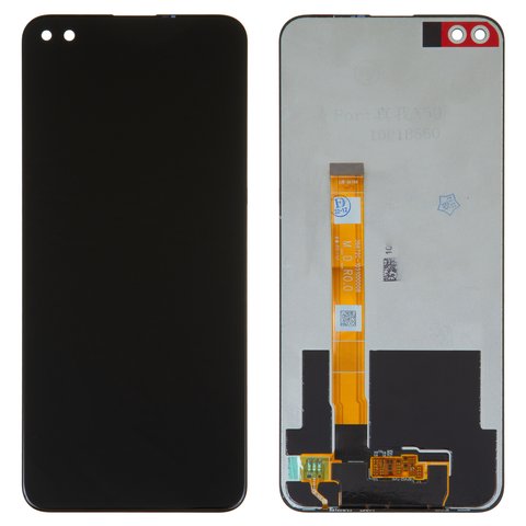 LCD compatible with Realme X50 5G, black, without frame, High Copy, RMX2144, 36672C 1051000008 