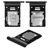 SIM Card Holder compatible with Samsung A536 Galaxy A53 5G, (black)