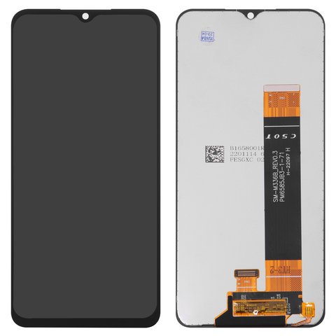 LCD compatible with Samsung A135 Galaxy A13, A137 Galaxy A13, A236B Galaxy A23 5G, M135 Galaxy M13, M236B Galaxy M23, M336B Galaxy M33, black, Best copy, without frame, Copy, SM M336B_REV0.3 