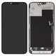 LCD compatible with iPhone 13 Pro Max, (black, with frame, PRC)