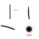 Heat Shrink Tube, (1 m, 3.2 mm, black, with glue)