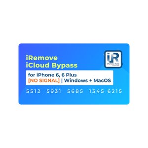 iRemove iCloud Bypass para iPhone 6, 6 Plus [NO SIGNAL] | Windows + MacOS