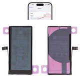 Battery compatible with iPhone 12 mini, (Li-ion, 3.85 V, 2520 mAh, High Capacity, without error "Unknown Part", (A2471), genuine IC)