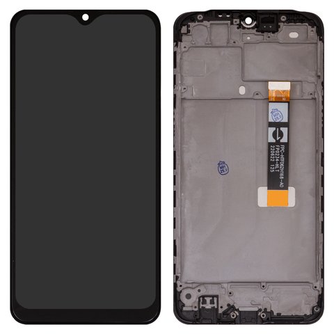 Pantalla LCD puede usarse con Oppo A12, A12s, A5s, negro, con marco, High Copy, con cable plano negro, CPH1909, CPH1920, CPH1912, CPH2083, CPH2077, FPC HTF062H111 A0