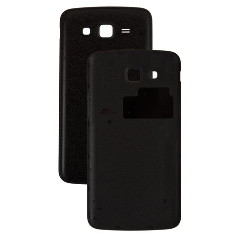 Battery Back Cover compatible with Samsung G7102 Galaxy Grand 2 Duos, black 