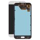 LCD compatible with Samsung A810 Dual Galaxy A8 (2016), (silver, without frame, original (change glass) )