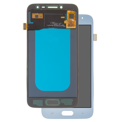 LCD compatible with Samsung J250 Galaxy J2 2018 , J250 Galaxy J2 Pro 2018 , blue, without frame, High Copy, OLED  